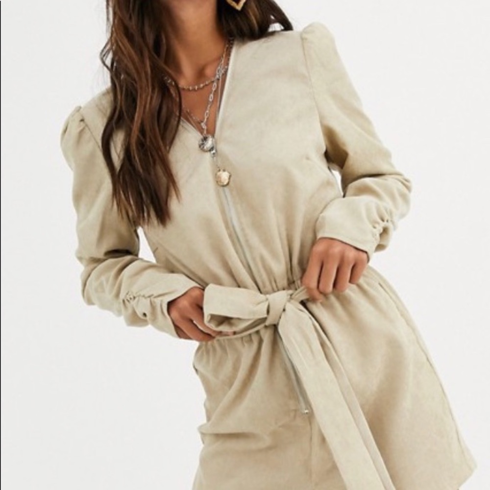 ASOS Long Sleeve Corduroy Romper